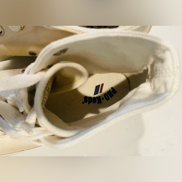 VINTAGE DISTRESSED BASKETBALL PRO-KEDS USA SNEAKERS - Picture 14 of 16